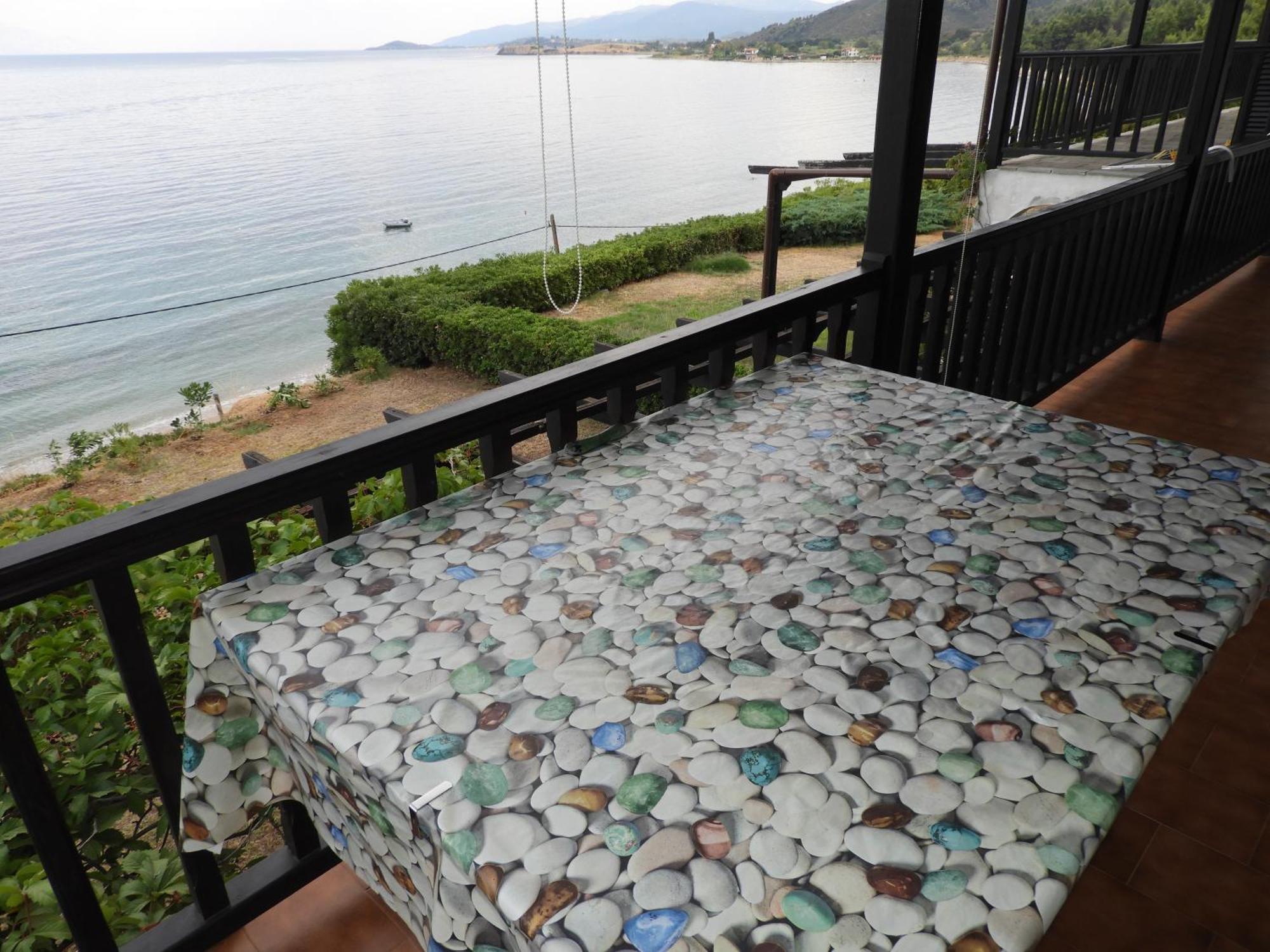 Sangue Blu Beachfront Villa Apartment อาโยส นิโกลาออส ภายนอก รูปภาพ